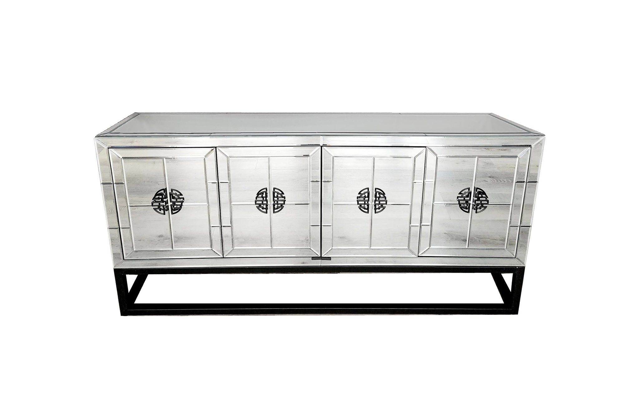 Athens Mirrored Buffet Table - 2 Colours Available