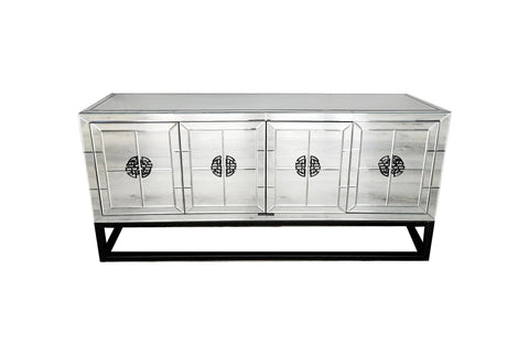 Athens Mirrored Buffet Table - 2 Colours Available