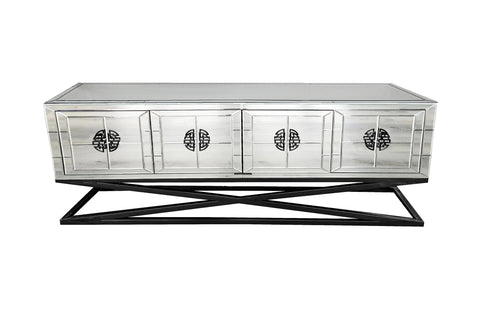 Athens Mirrored Tv Unit Table