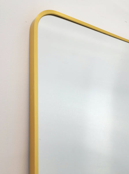 Gold Metal Rectange Mirror  - Small 80cm x 100cm