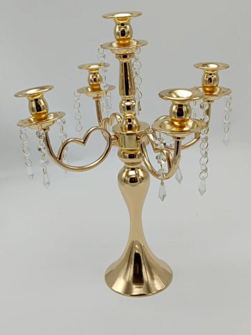 Candelabra 5 Arms - 2 Colours Available