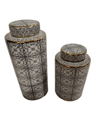 Maison Ceramic Canister - 2 sizes available