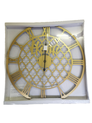 Quatrefoil Wall Clock - 80cm - 2 Colours Available