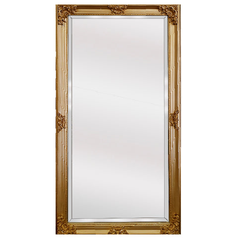 Deluxe French Provincial Ornate Mirror - Gold - X large 210cm x 110cm