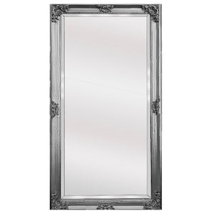 Deluxe French Provincial Ornate Mirror - Silver - X large 210cm x 110cm