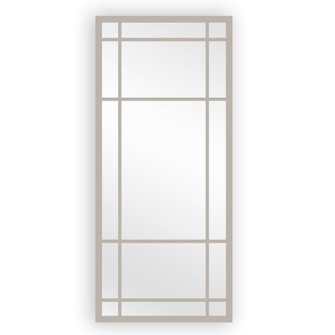 CLEARANCE - Window Style Mirror Full Length - Champagne 80 CM x 180 CM